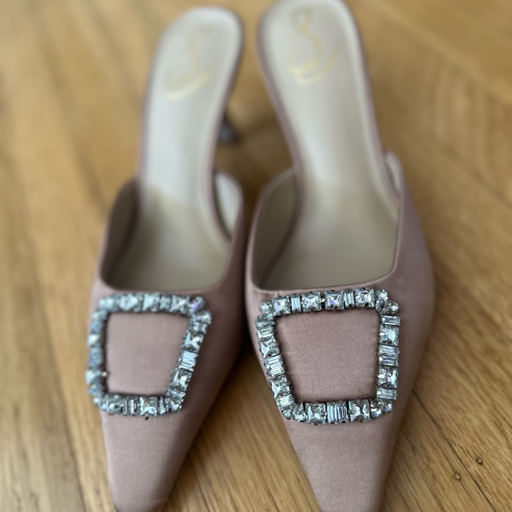 Sam Edelman Praline Jewel Mules - Picture 2 of 5